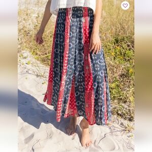Natural Life Mix It Up Maxi Skirt